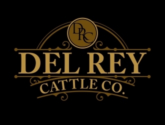Del Rey cattle co.  logo design by b3no