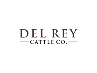 Del Rey cattle co.  logo design by checx
