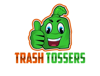 Trash Tossers logo design by uttam
