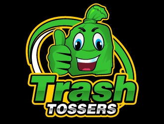 Trash Tossers logo design by uttam