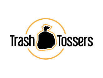 Trash Tossers logo design by bluespix