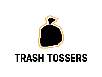 Trash Tossers logo design by bluespix