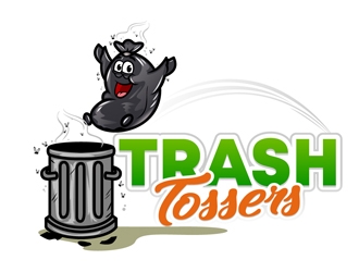 Trash Tossers logo design by DreamLogoDesign