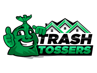 Trash Tossers logo design by Suvendu