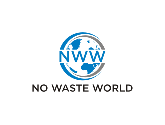 No Waste World logo design by amsol