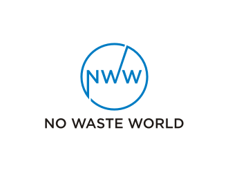 No Waste World logo design by amsol