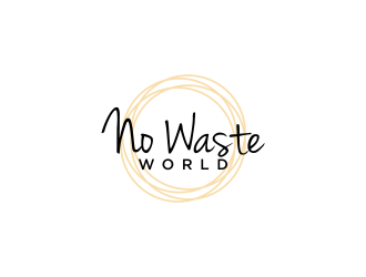 No Waste World logo design by RIANW