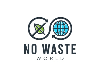 No Waste World logo design by dasigns