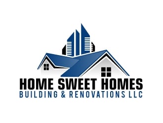 Home Sweet Homes Building &amp; Renovations LLC logo design by AamirKhan