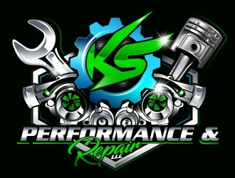 KS Performance & Repair LLC  logo design by Suvendu