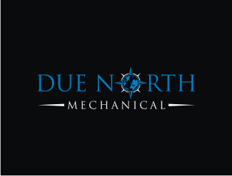 Due North Mechanical  logo design by amsol