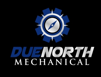 Due North Mechanical  logo design by AamirKhan