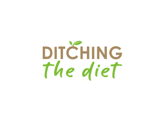 Ditching The Diet logo design by YONK