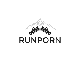 RUNPORN or #RUNPORN  logo design by y7ce