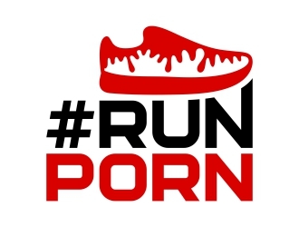 RUNPORN or #RUNPORN  logo design by FriZign