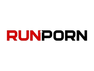 RUNPORN or #RUNPORN  logo design by FriZign