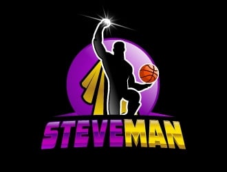 SteveMan84 logo design by Suvendu