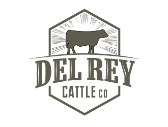 Del Rey cattle co.  logo design by YONK