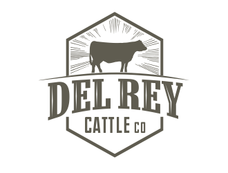 Del Rey cattle co.  logo design by YONK