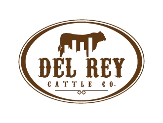 Del Rey cattle co.  logo design by MUSANG