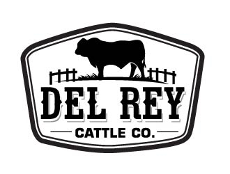 Del Rey cattle co.  logo design by Sorjen