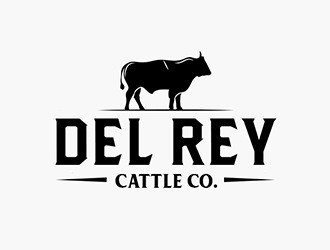 Del Rey cattle co.  logo design by Optimus