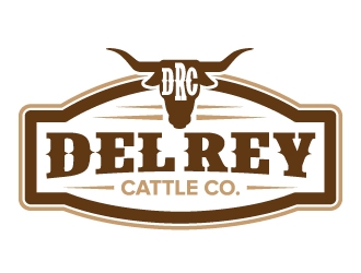Del Rey cattle co.  logo design by jaize