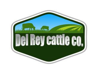 Del Rey cattle co.  logo design by Greenlight