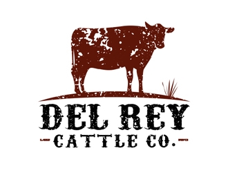 Del Rey cattle co.  logo design by Abril