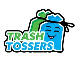Trash Tossers logo design by creativemind01