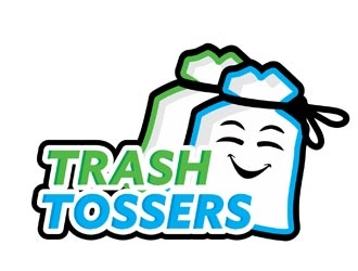 Trash Tossers logo design by creativemind01