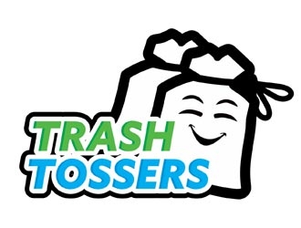 Trash Tossers logo design by creativemind01