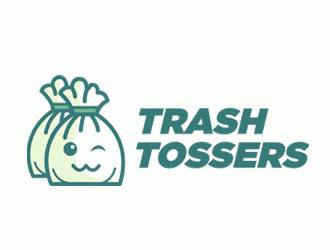 Trash Tossers logo design by DonyDesign