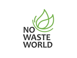 No Waste World logo design by dasigns
