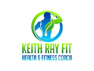 Keith Ray Fit logo design by beejo