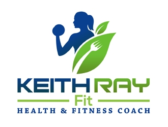 Keith Ray Fit logo design by MAXR