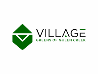 Village Greens of Queen Creek logo design by scolessi