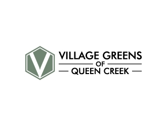 Village Greens of Queen Creek logo design by wongndeso