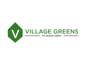Village Greens of Queen Creek logo design by scolessi