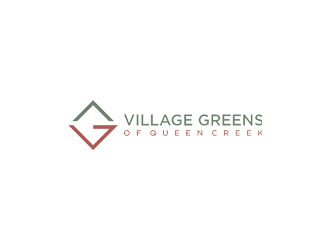 Village Greens of Queen Creek logo design by Rizqy