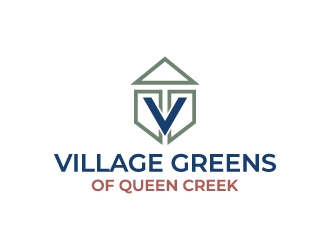 Village Greens of Queen Creek logo design by aryamaity