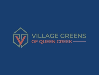 Village Greens of Queen Creek logo design by aryamaity