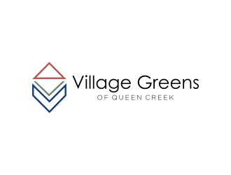 Village Greens of Queen Creek logo design by checx