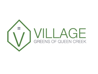 Village Greens of Queen Creek logo design by gilkkj