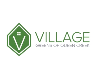 Village Greens of Queen Creek logo design by gilkkj