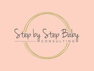 Step by Step Baby Consulting logo design by haidar