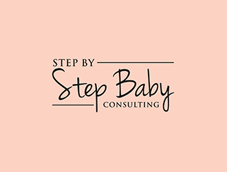 Step by Step Baby Consulting logo design by ndaru