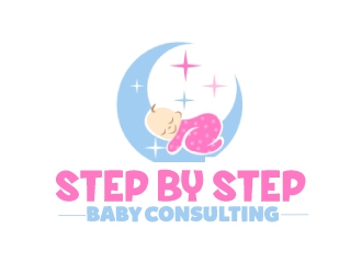 Step by Step Baby Consulting logo design by AamirKhan