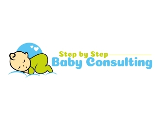 Step by Step Baby Consulting logo design by ruki