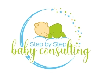 Step by Step Baby Consulting logo design by ruki
